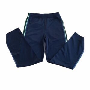 TEK GEAR BLACK WITH NEON TRIM TRACK PANTS